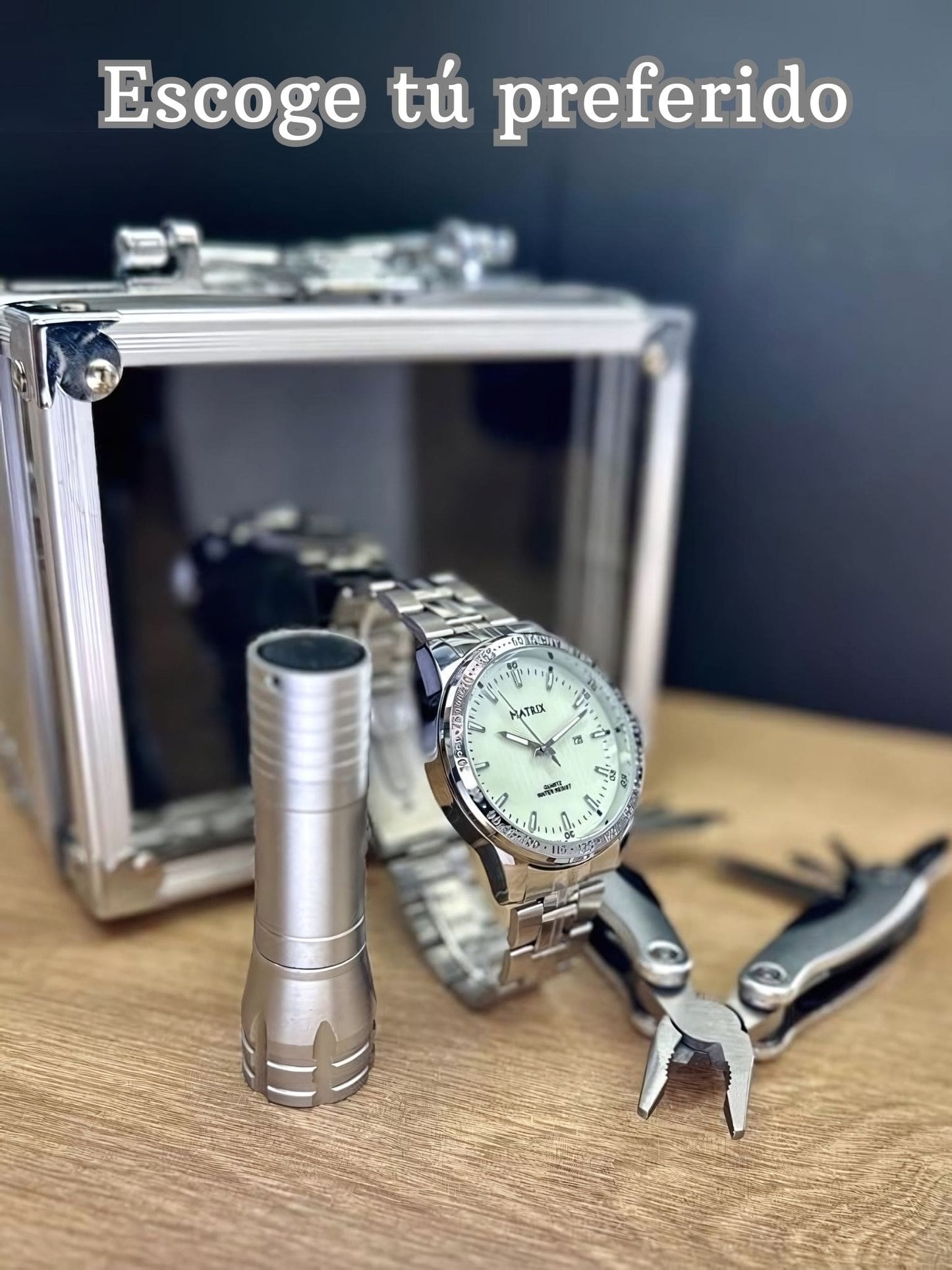 MATRIX ™ Set supervivencia en ACERO