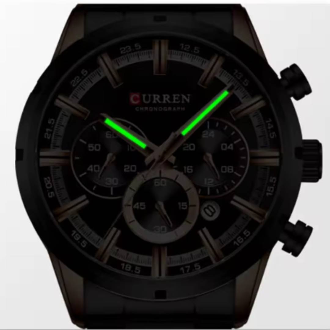 Curren Elegance- Cronógrafo con fecha