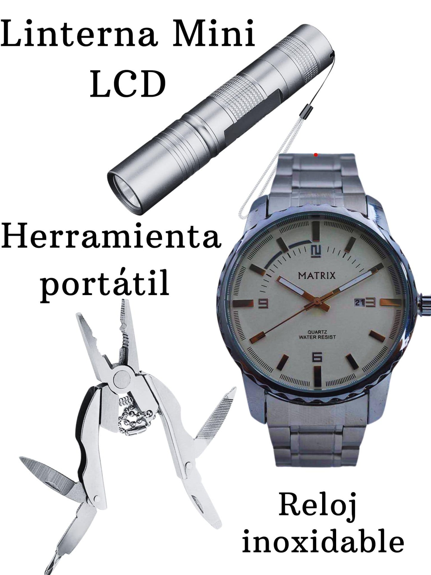 MATRIX ™ Set supervivencia en ACERO