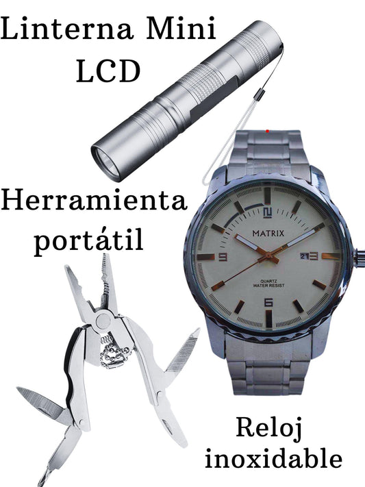 MATRIX ™ Set supervivencia en ACERO