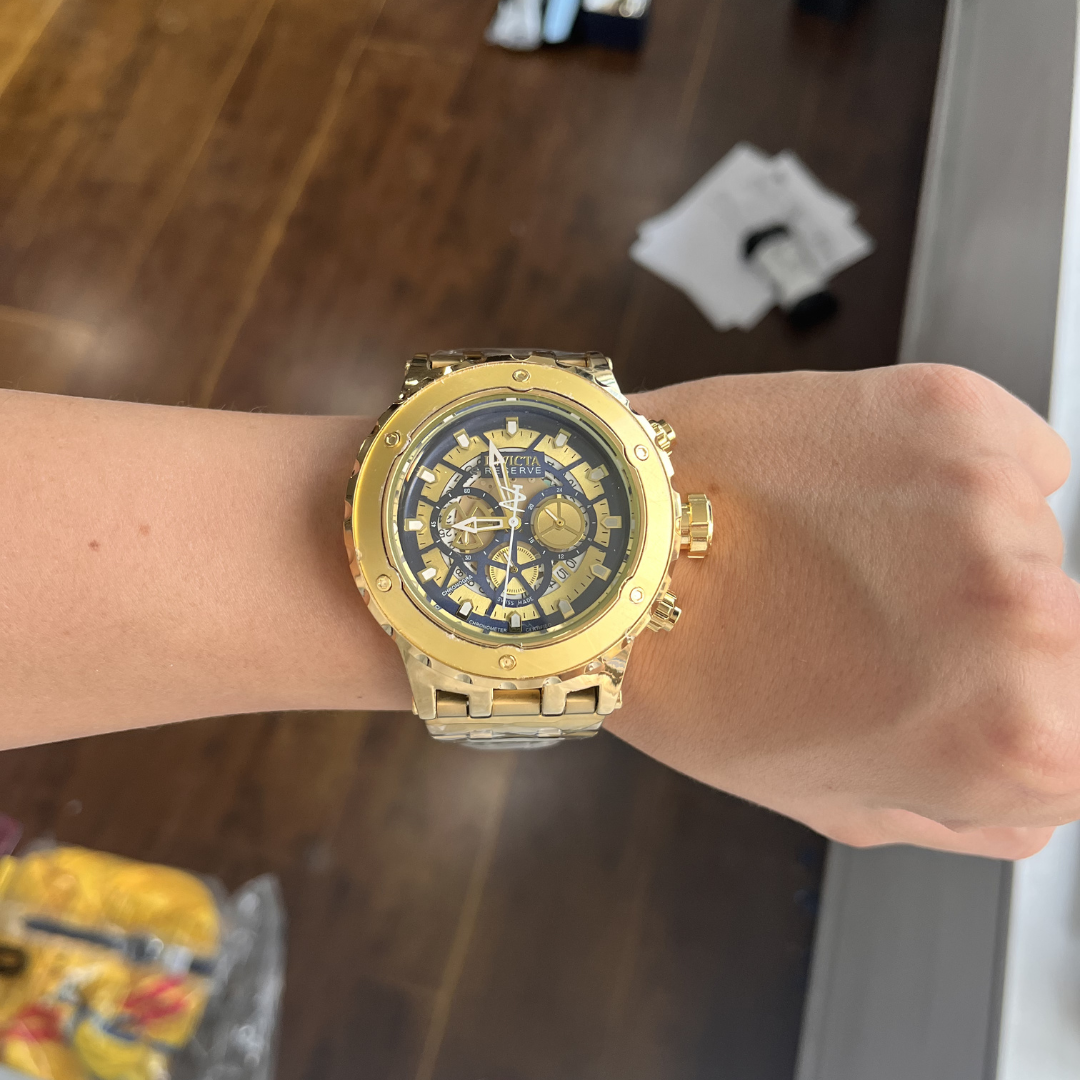 Invct| Cronógrafos Pulso Metálico