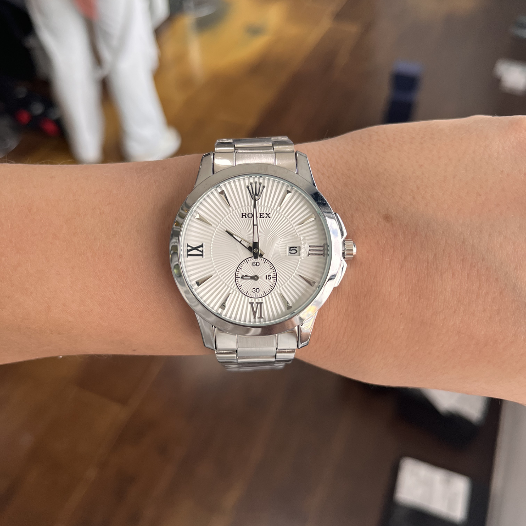 Rlx| Redondo con Fecha Pulso Acerado