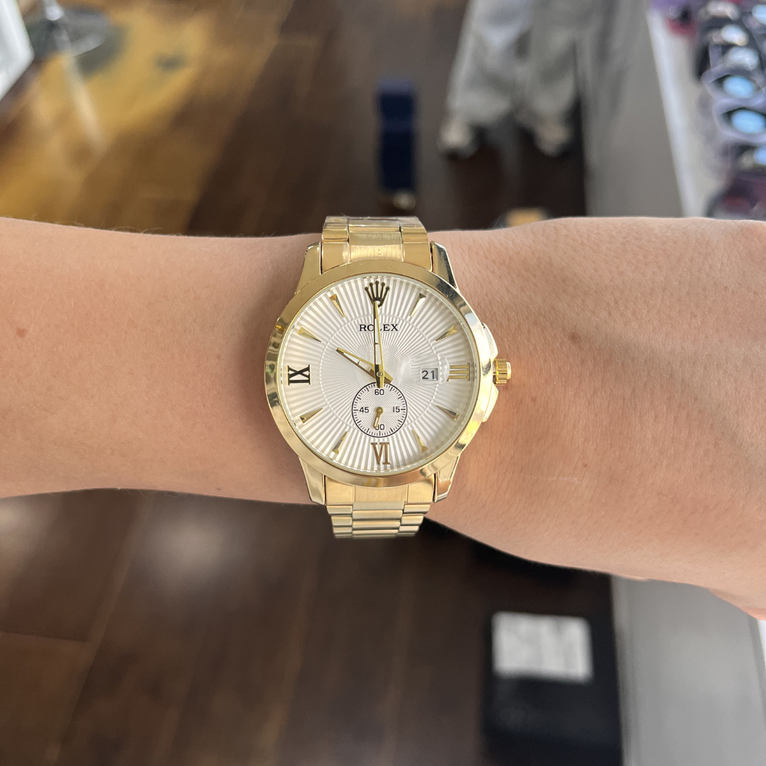 Rlx| Redondo con Fecha Pulso Acerado