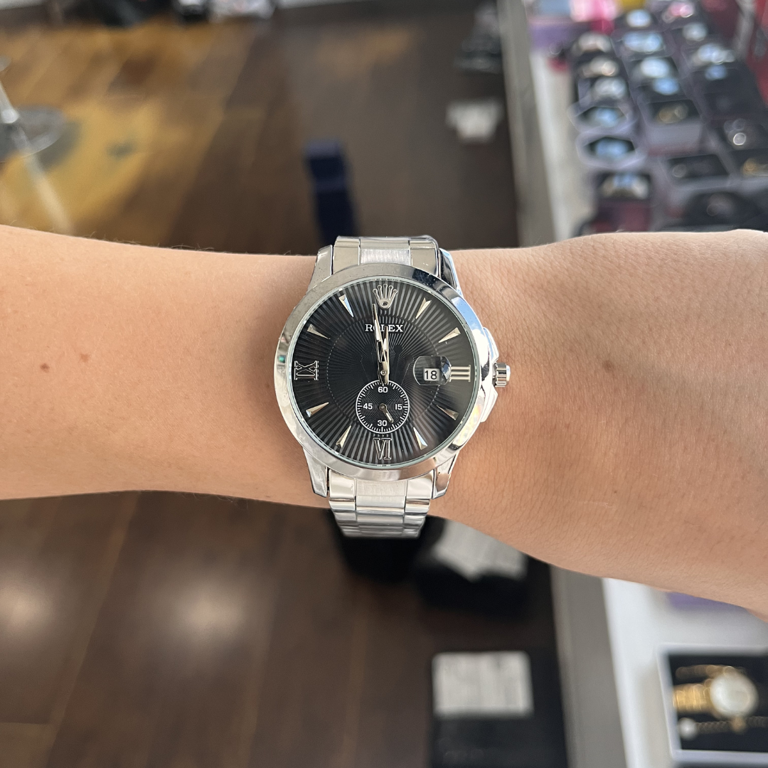 Rlx| Redondo con Fecha Pulso Acerado