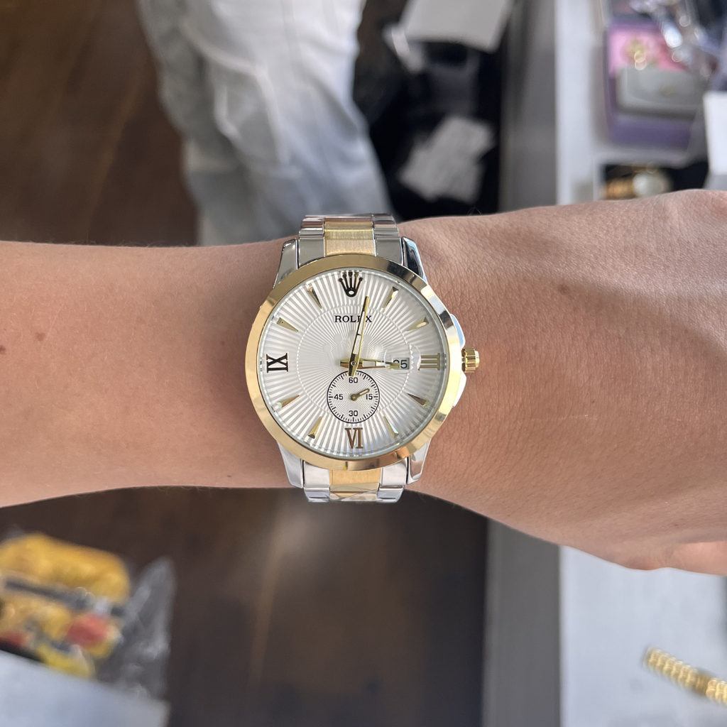 Rlx| Redondo con Fecha Pulso Acerado