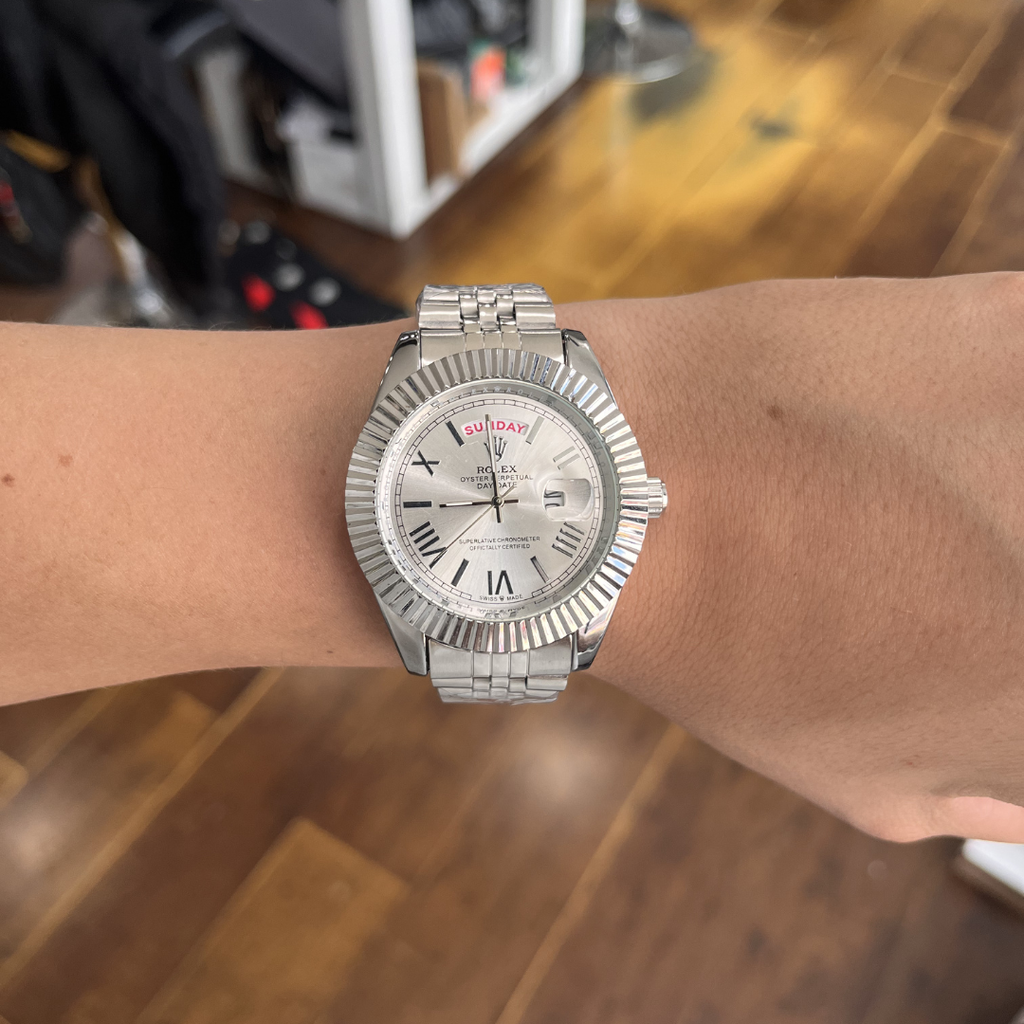 Rlx| Date Dual Pulso Acerado