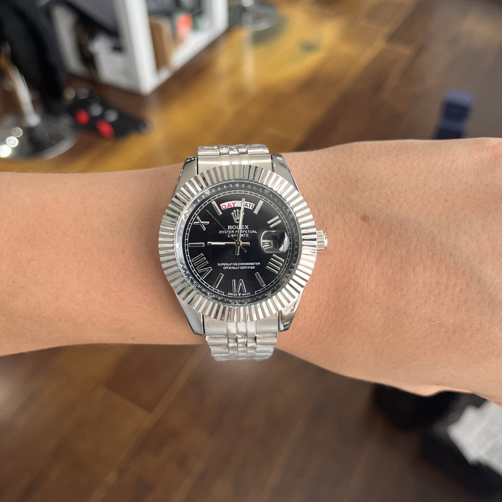 Rlx| Date Dual Pulso Acerado