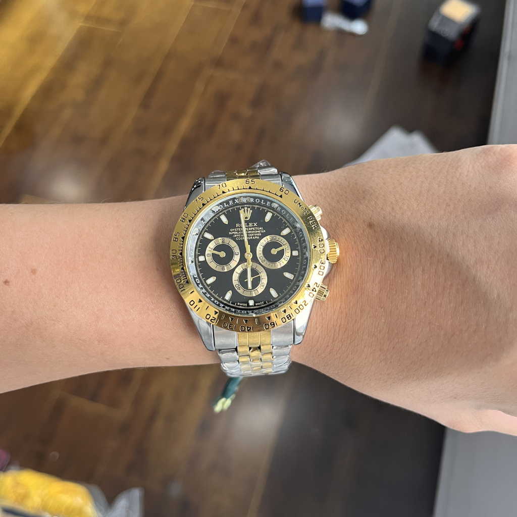 Rlx| Cronógrafos con Pulso Acerado