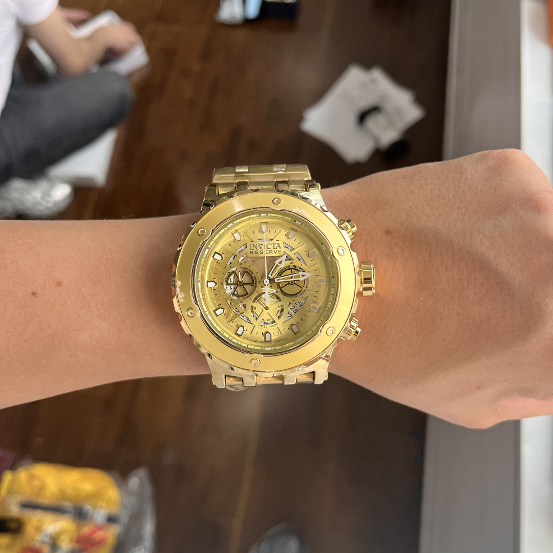 Invct| Cronógrafos Pulso Metálico