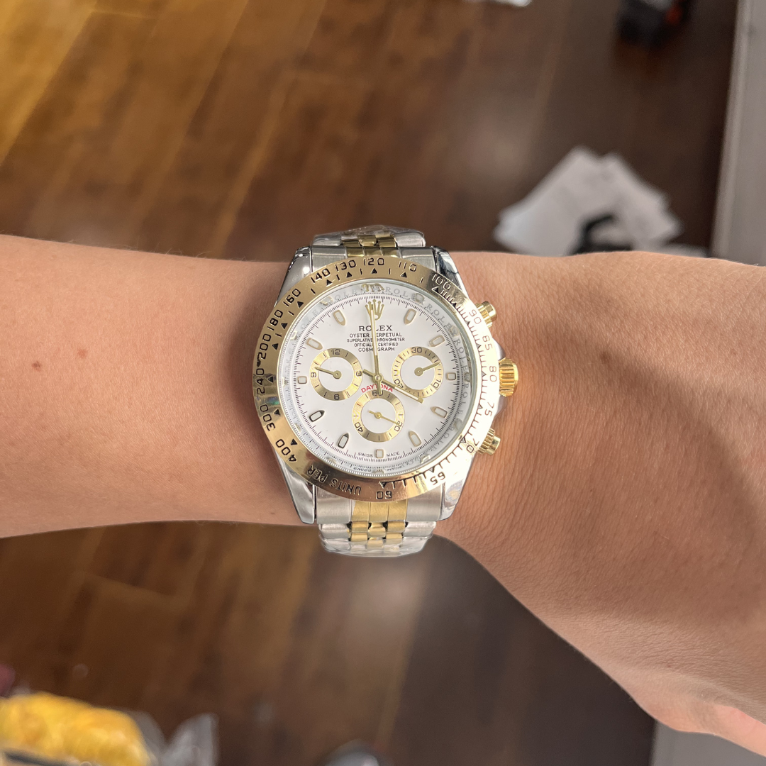 Rlx| Cronógrafos con Pulso Acerado