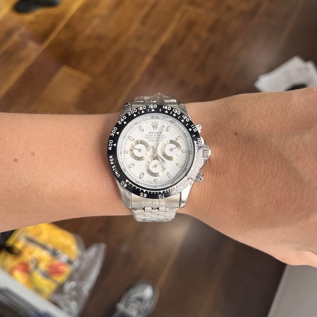 Rlx| Cronógrafos con Pulso Acerado