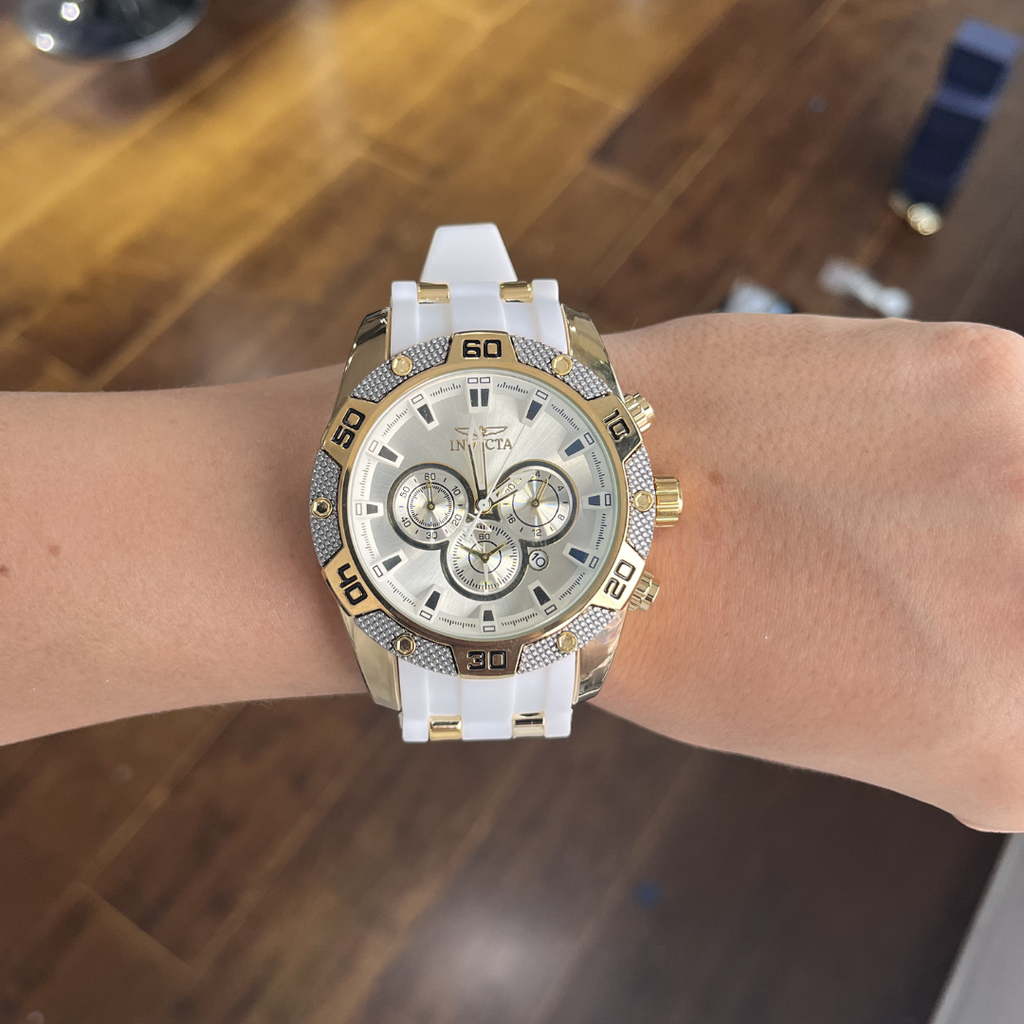 Invct| Cronógrafos Pulso goma