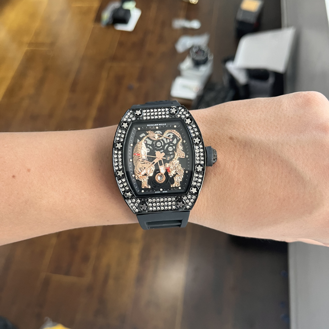 Rchrd Mll| Circones Pulso Goma Tigre