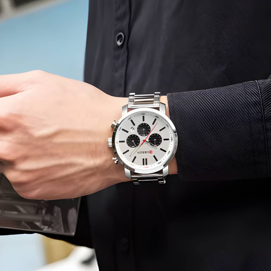 Curren Elegance- Cronógrafos Black