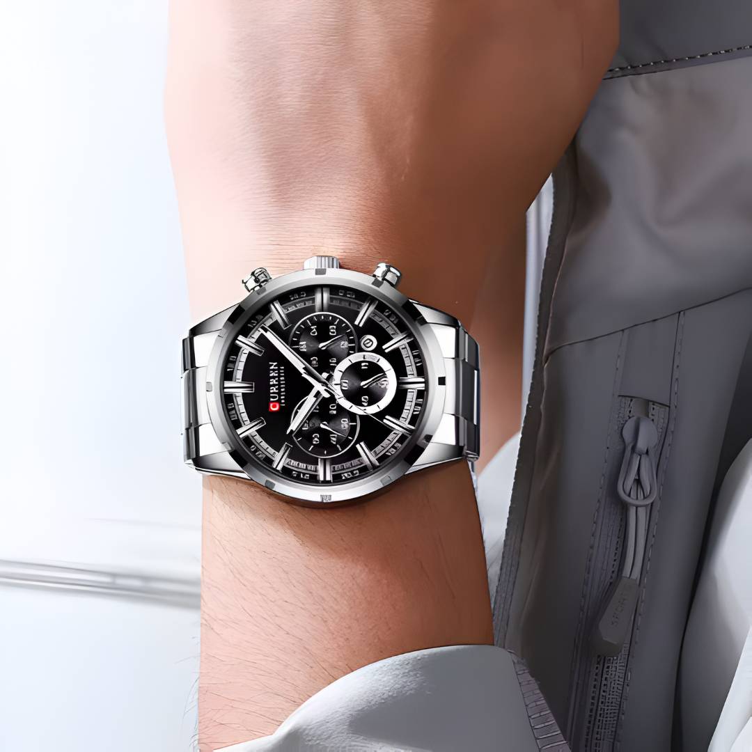 Curren Elegance- Cronógrafo con fecha