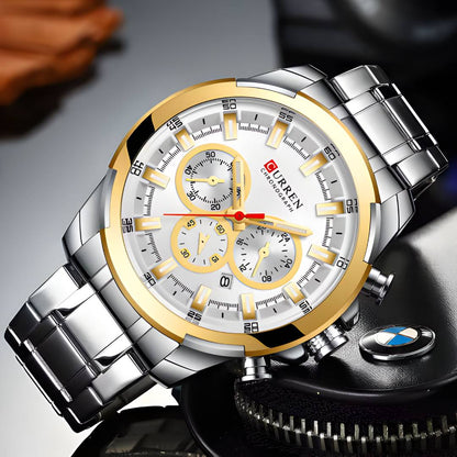 Curren Elegance- 3 Cronógrafos funcionales