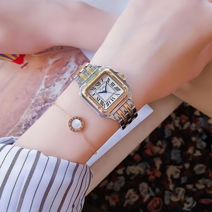 Scottie® Reloj de Mujer  Cuadrado en Acero Inoxidable