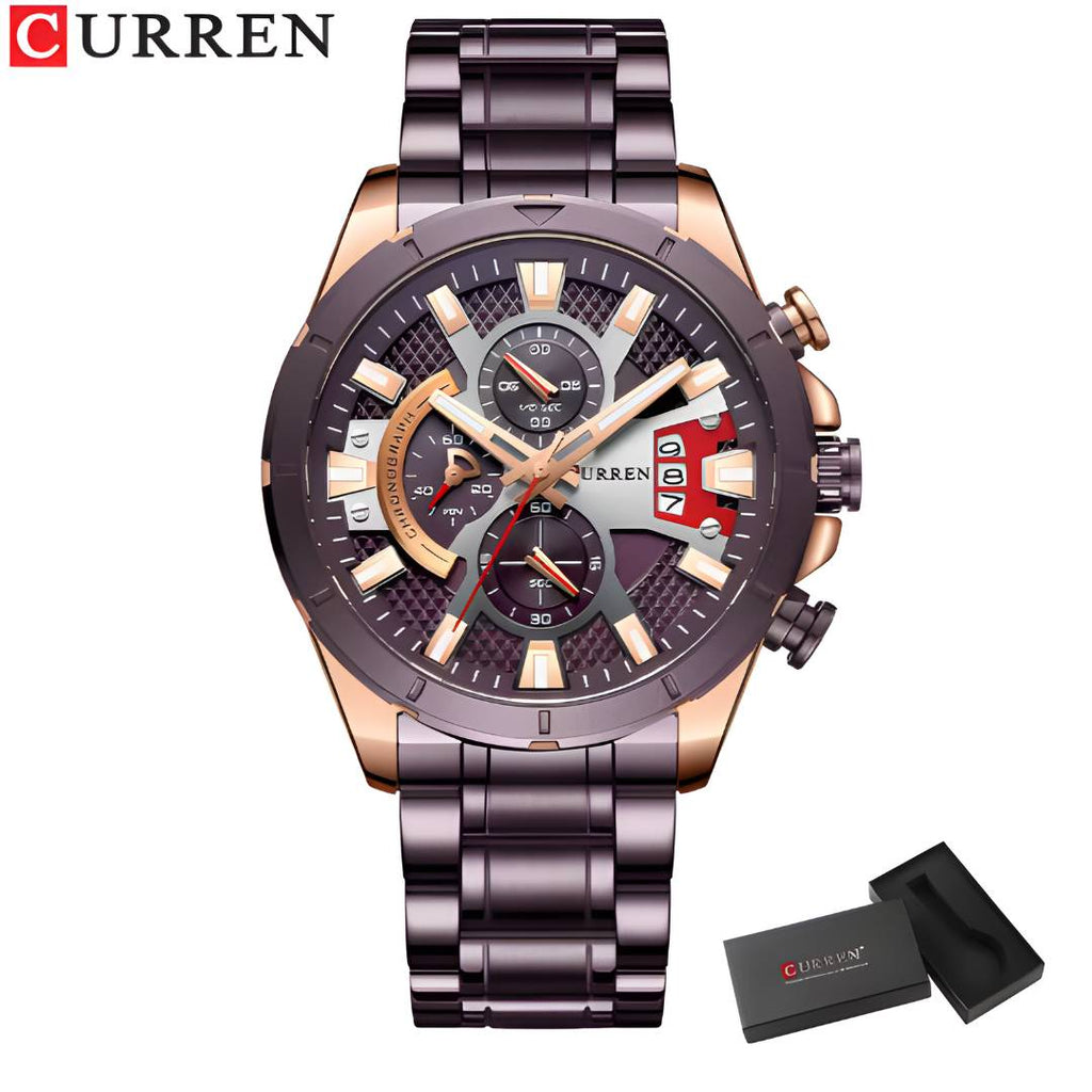 Curren Elegance|Cronógrafos Con Calendario