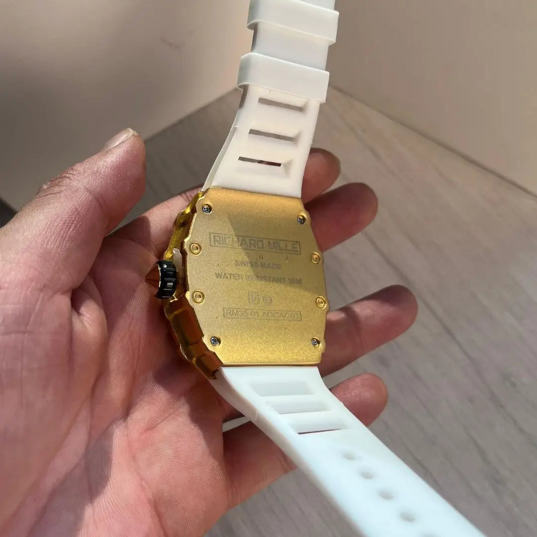 Reloj RM Dragon Dorado-lujo del dorado