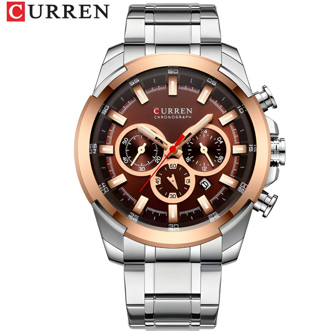 Curren Elegance- 3 Cronógrafos funcionales