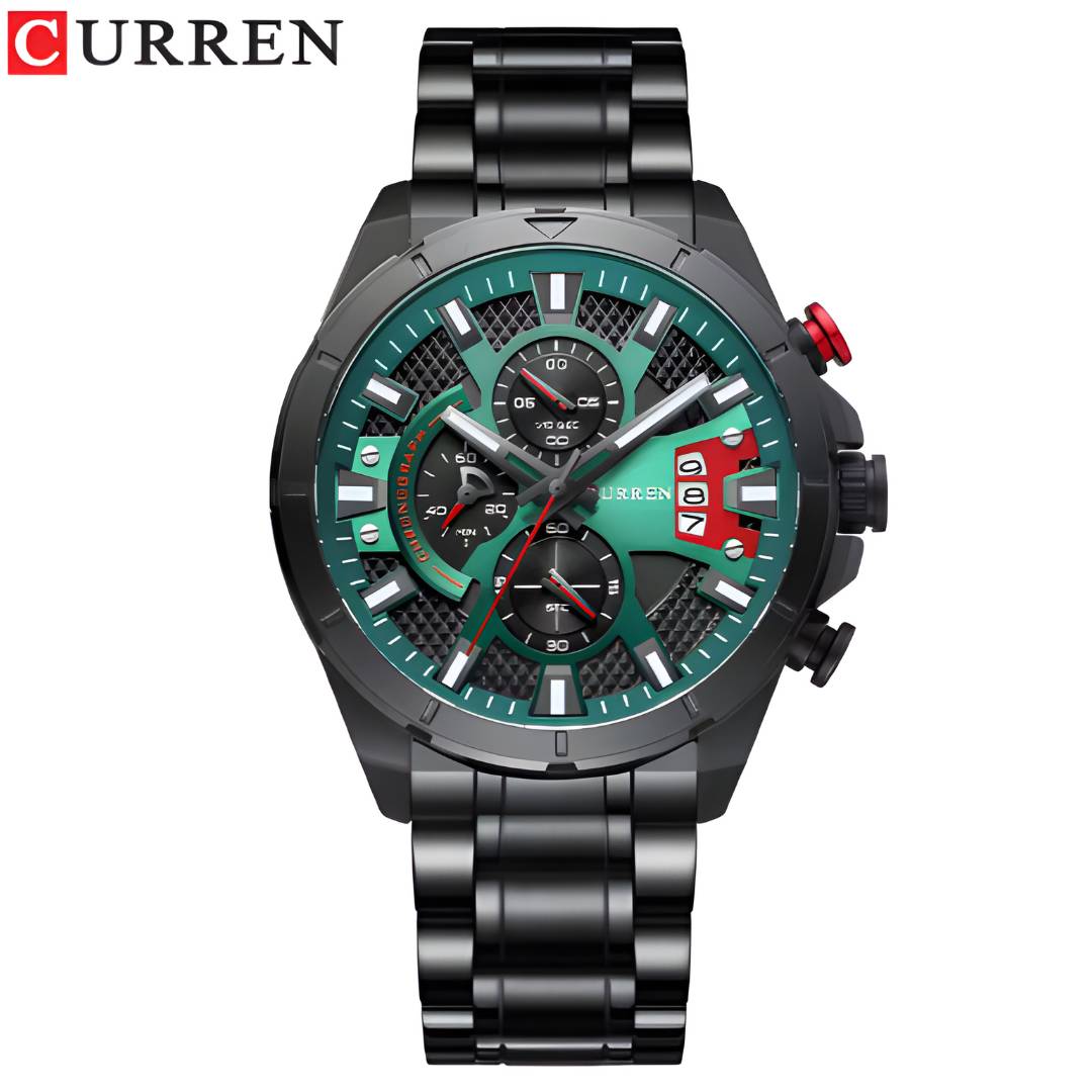 Curren Elegance- Cronógrafos con calendario