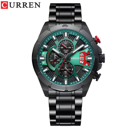 Curren Elegance- Cronógrafos con calendario