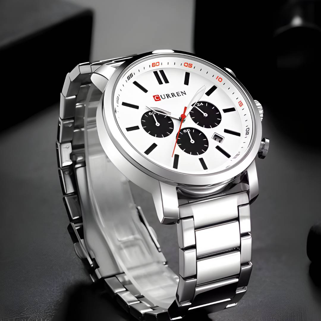 Curren Elegance- Cronógrafos Black