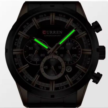 Curren Elegance- Cronógrafo con fecha