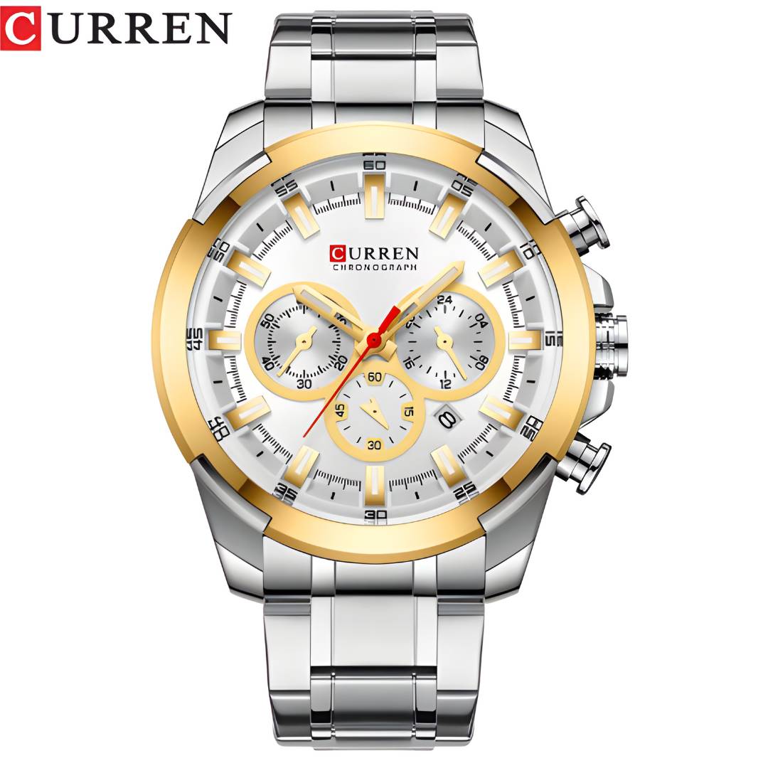 Curren Elegance- 3 Cronógrafos funcionales