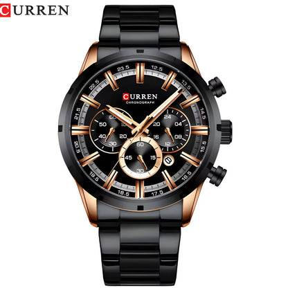 Curren Elegance- Cronógrafo con fecha