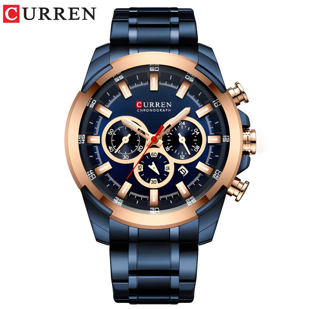 Curren Elegance|Three Cronógrafos funcionales