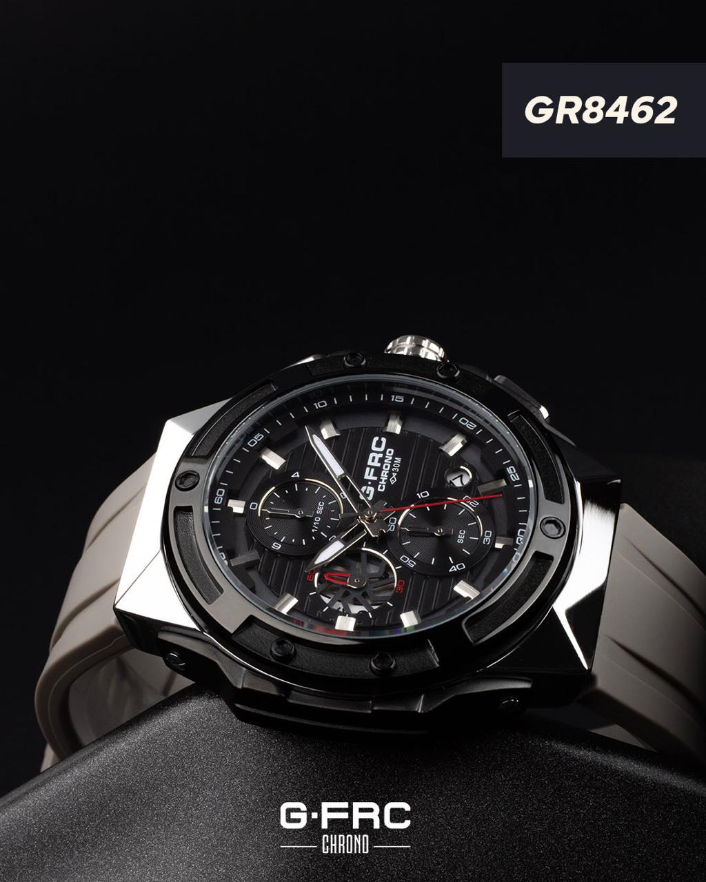 G-Force Elegance- Cronógrafos pulso goma