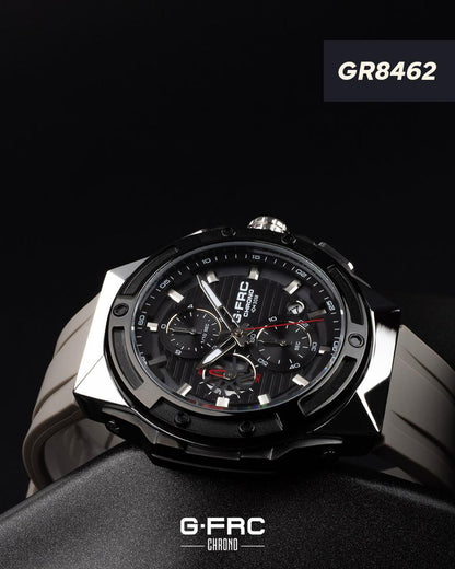 G-Force Elegance- Cronógrafos pulso goma