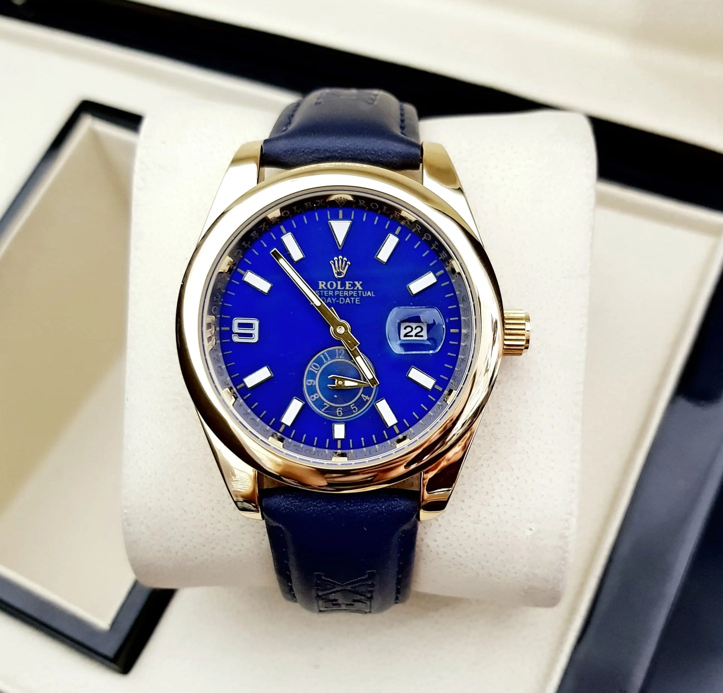 Rolex®- Cuero Genuino