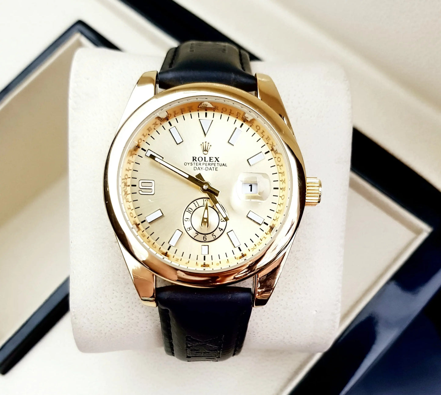 Rolex®- Cuero Genuino