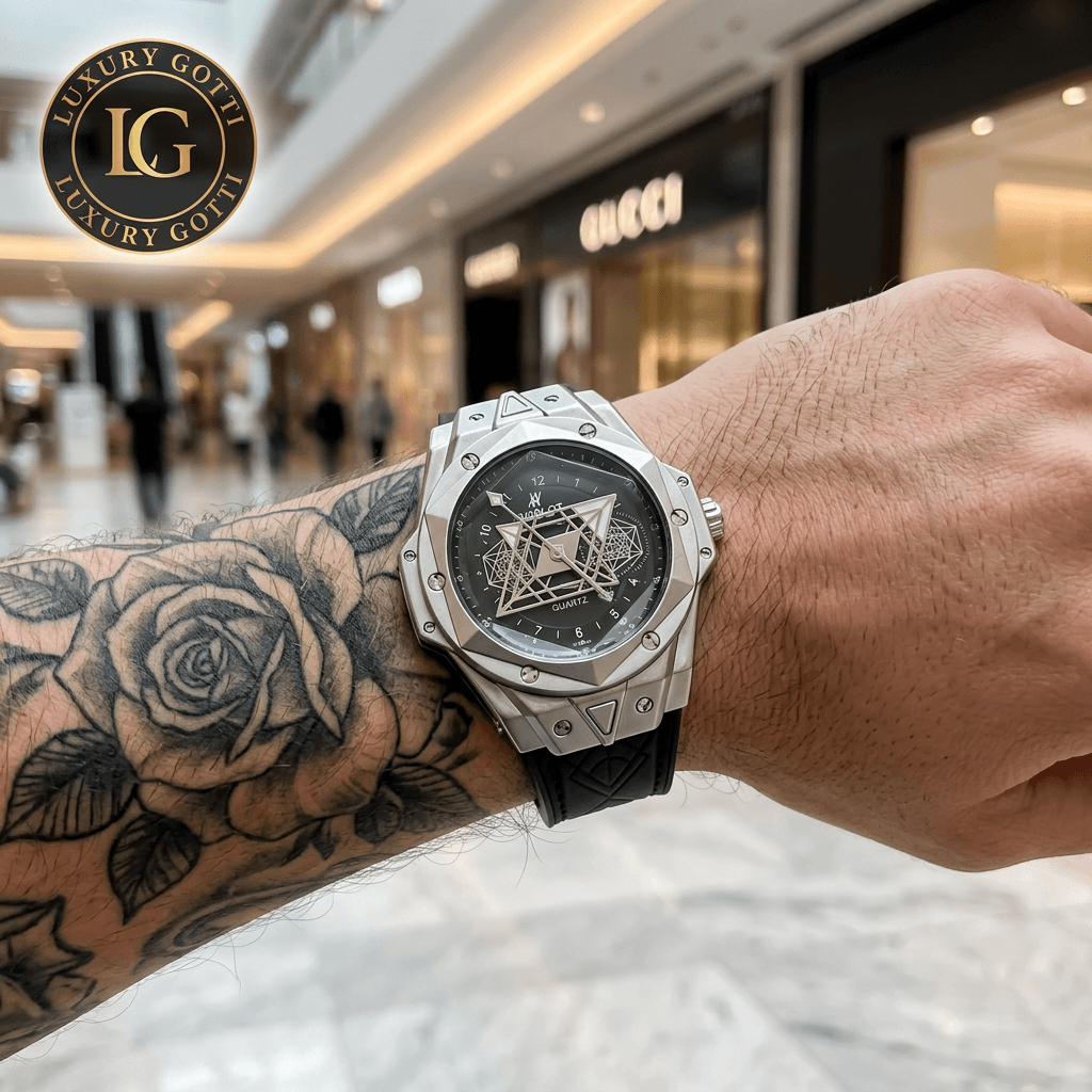 RELOJ HLOT PLATINUM